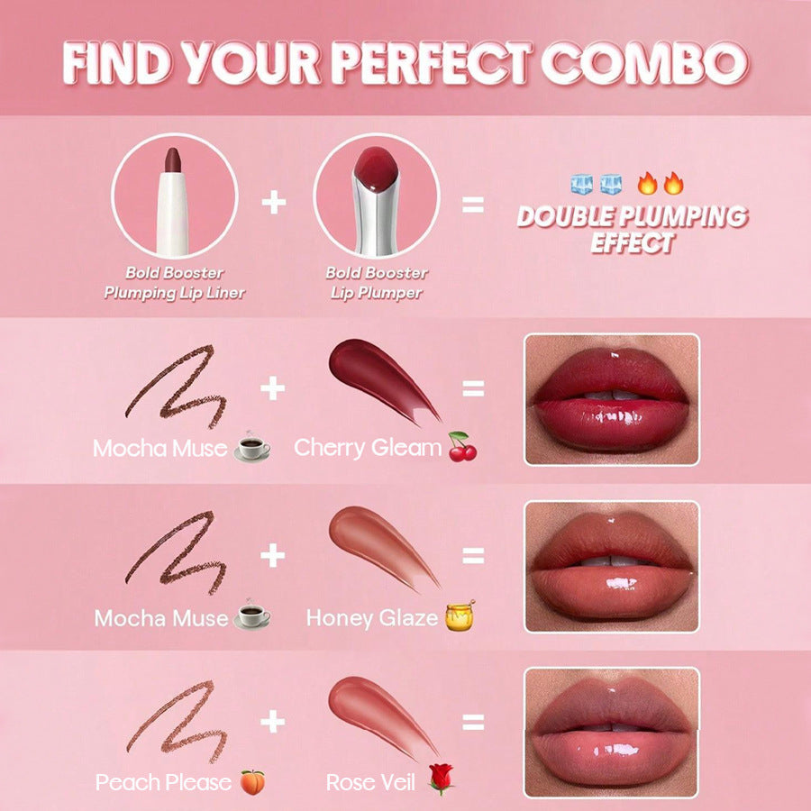 Cross-border Beauty PAGE VINE Smart And Fine Lip Liner Smooth And Quick-drying Long Lasting Waterproof No Stain On Cup Lip Pencil