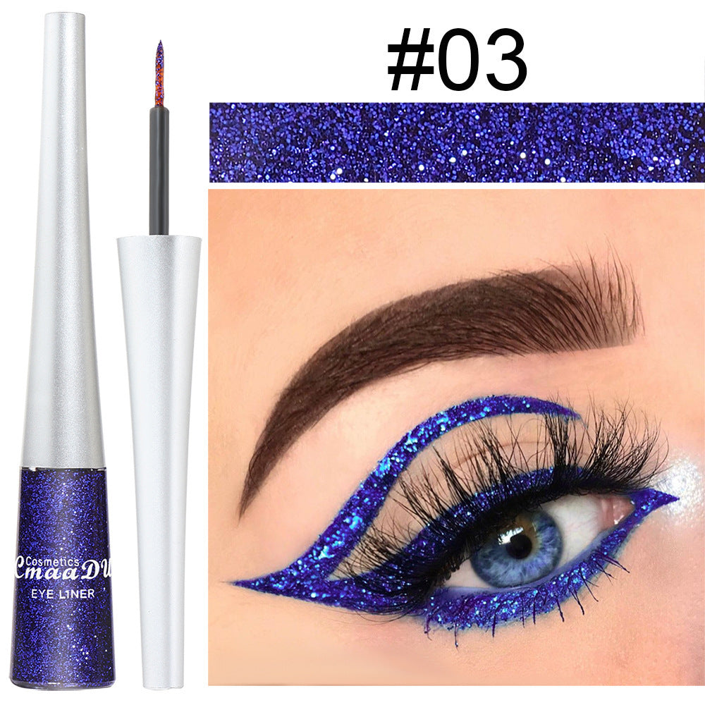 Creative Multicolor Glitter Powder Liquid Eyeliner