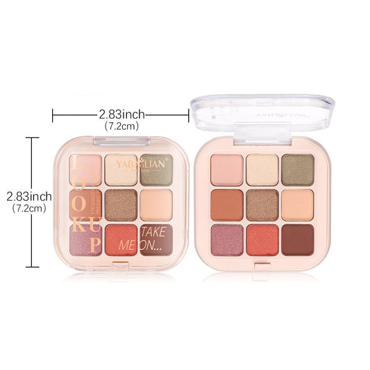 Eye Shadow Plate 9-color Makeup Nine-color Colorful Fog