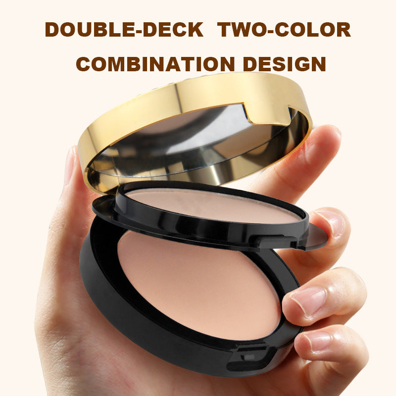Peacock 24k Gold Diamand Repair Double Layer Powder