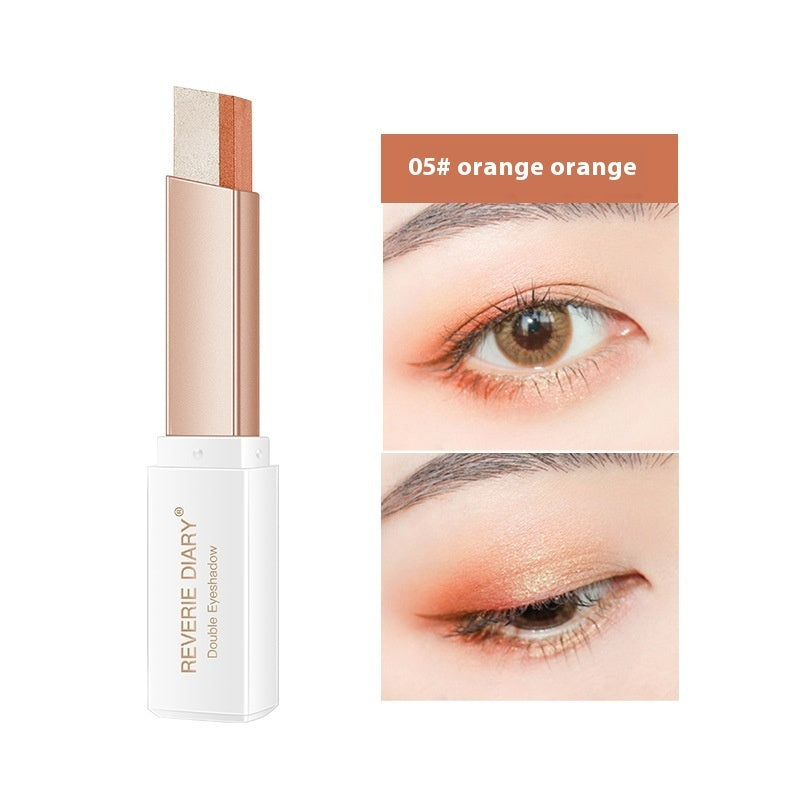Shake Rotary Velvet Gradient Two-color Eye Shadow Stick