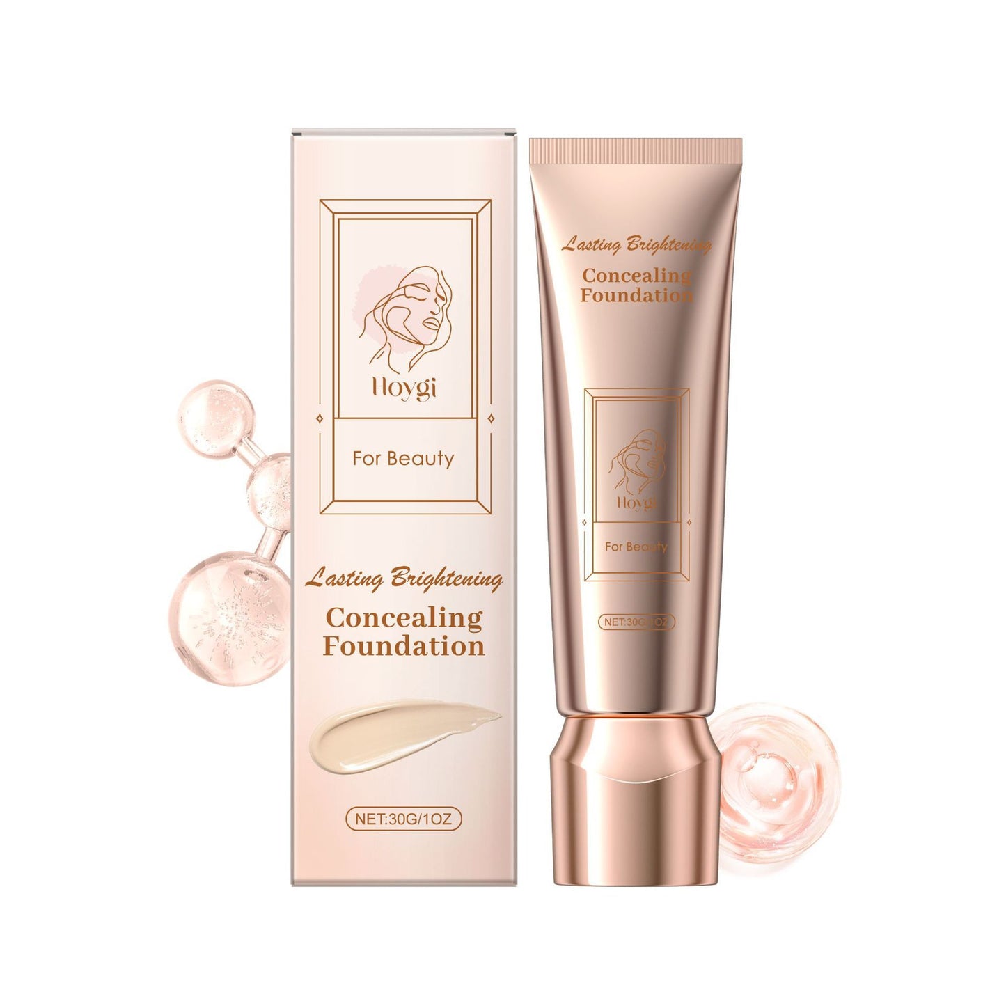 Concealing Foundation Moisturizing, Light And Long-lasting