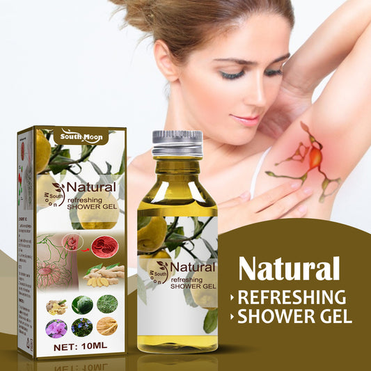 South Moon Lymph Ginger Shower Gel Dredge Lymph Slimming And Firming Thin Waist Lazy Cleaning Softening Skin