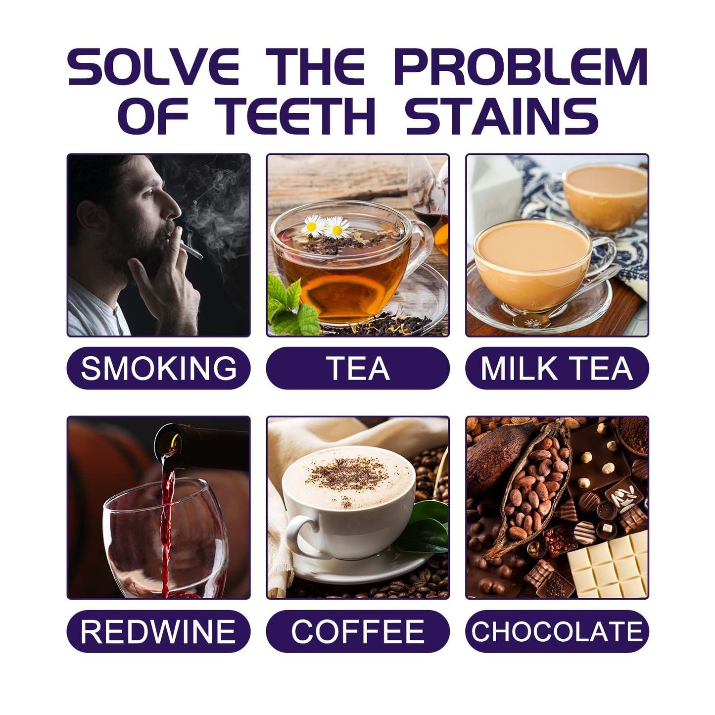 Double Mint Purple Toothpaste To Clean Teeth