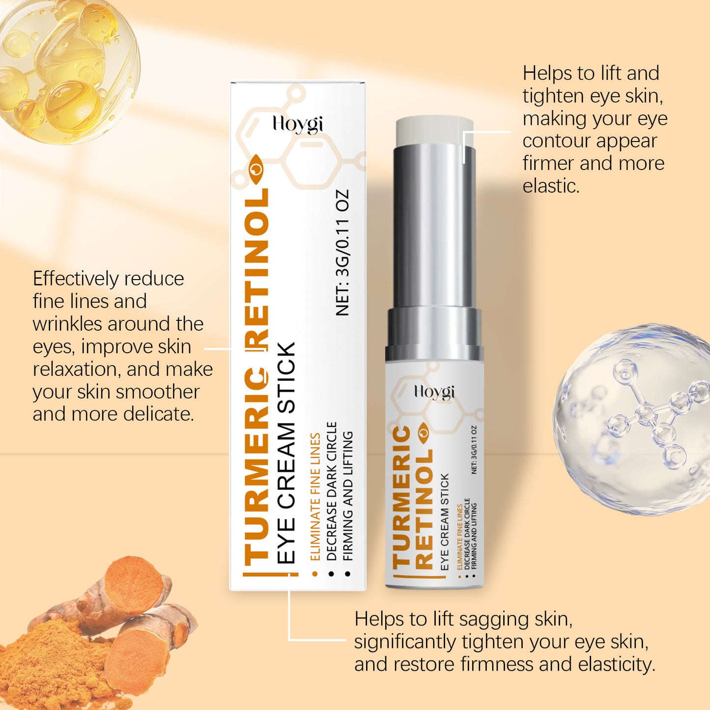Nourishing Moisturizing Hydrating And Fading Eye Fine Lines Care Eye Skin Eye Cream Stick
