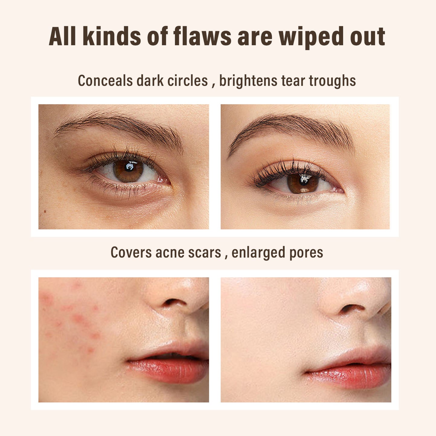 Natural Fit Liquid Concealer Waterproof And Sweat-resistant