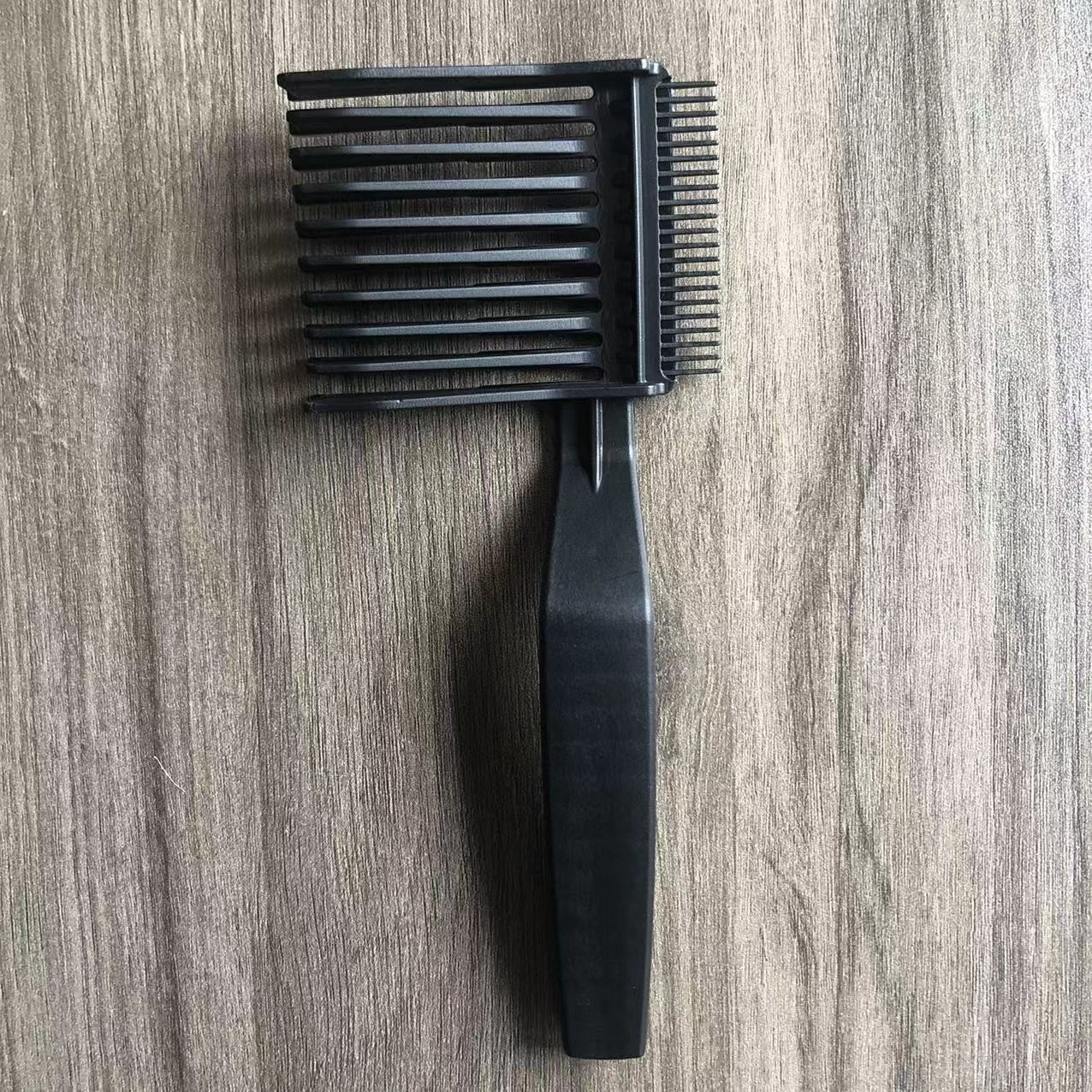 Men's Trim Hair Salon Long Handle Hairdressing Household Caliper Comb