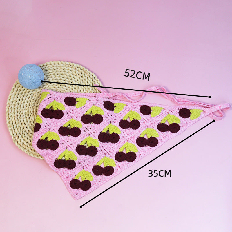 All-matching Triangular Binder Knitted Hair Band