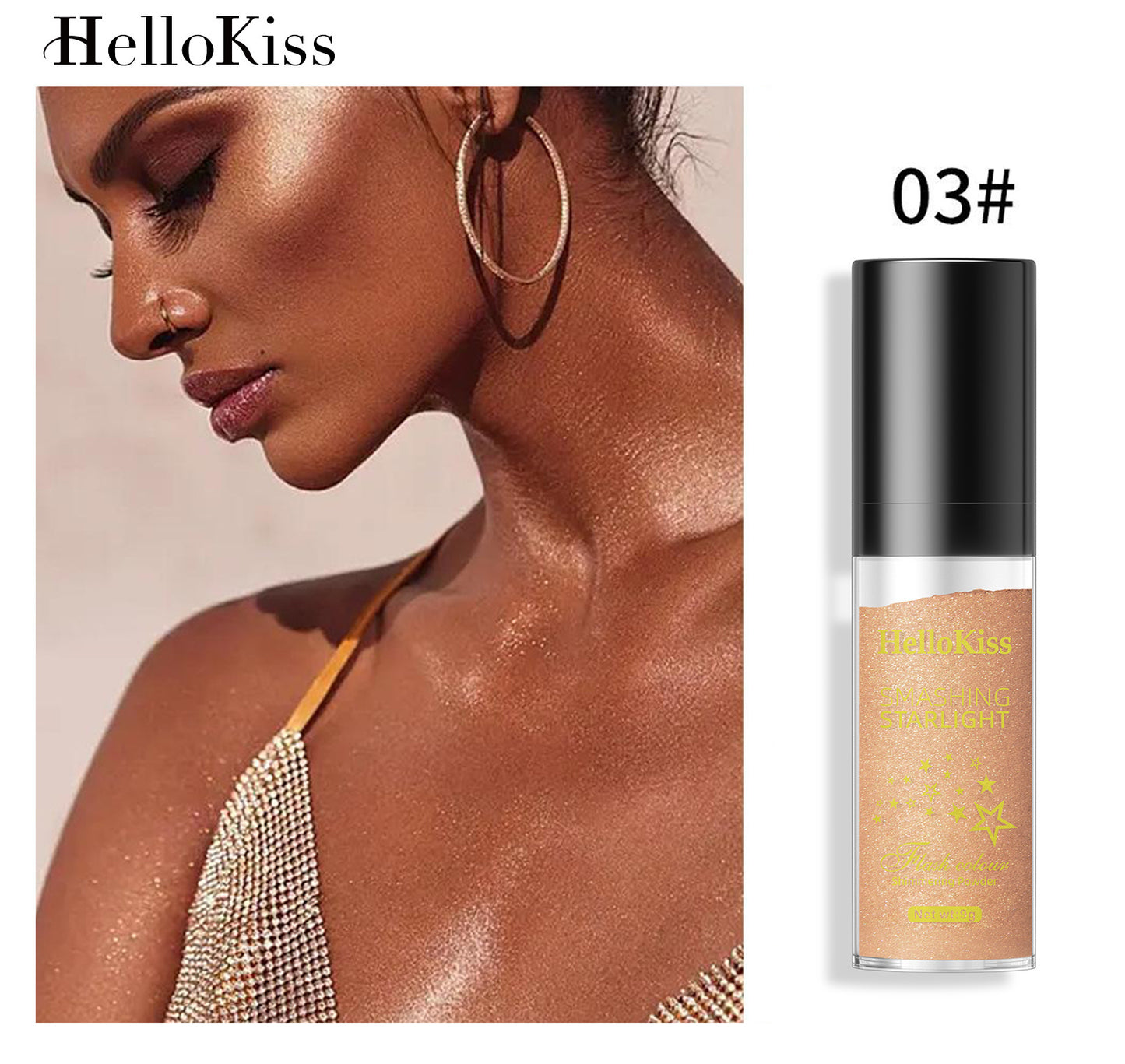 Brightening The Whole Body Highlight Powder Repair Three-dimensional
