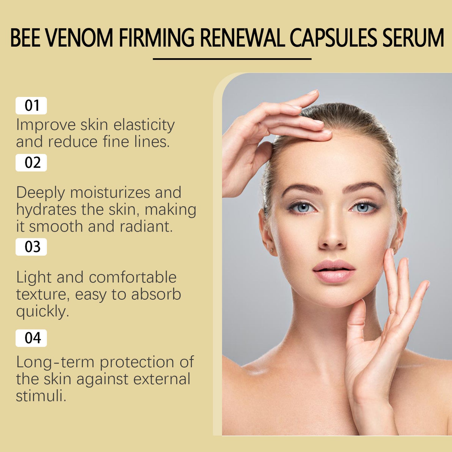 Nourishing Moisturizing Improve Skin Youthful Vitality Firming Skin Care Capsule