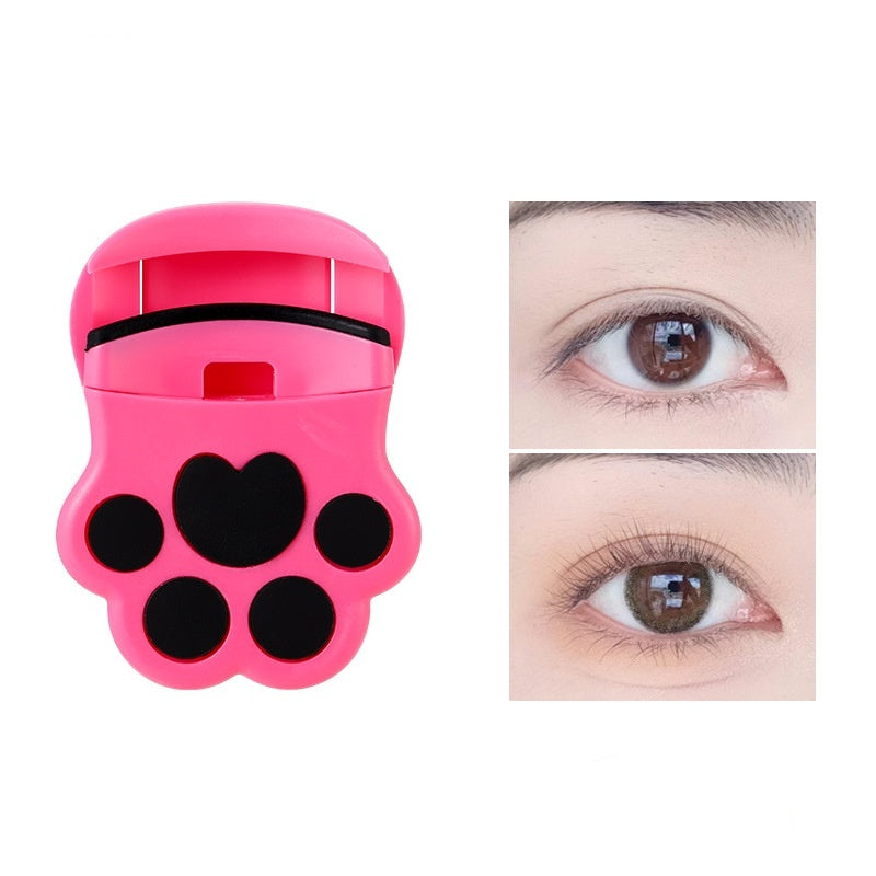 Mini Cat's Paw Eyelash Curler Natural Curling Small And Portable