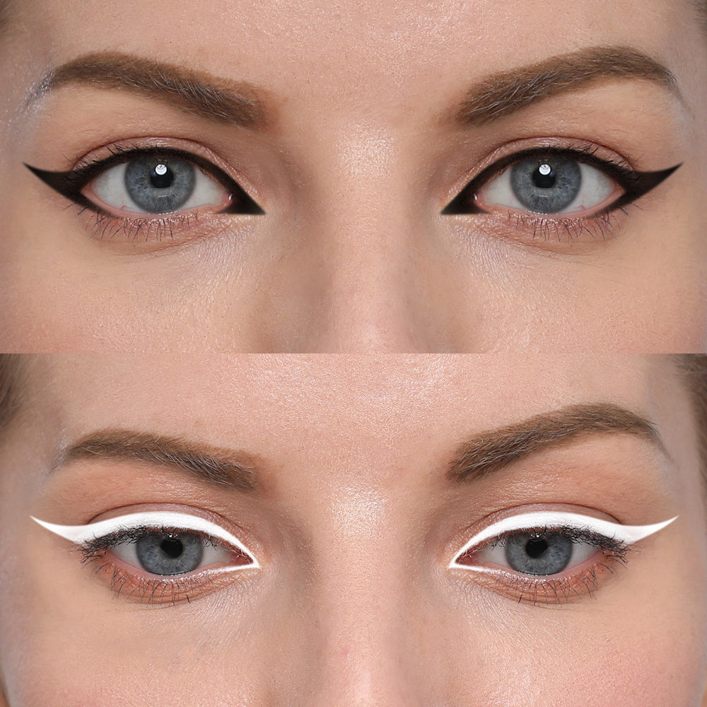 Simple And Smudge-free Long-lasting Double-ended Eyeliner