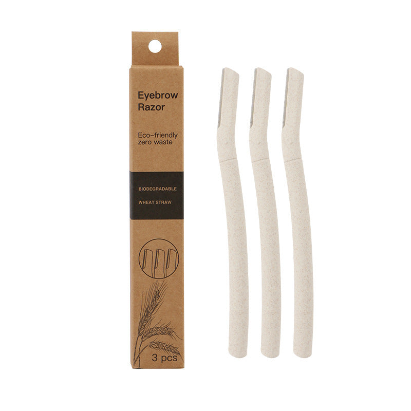Environmentally Friendly Material Degradable Material Wheat Straw Eyebrow Trimming