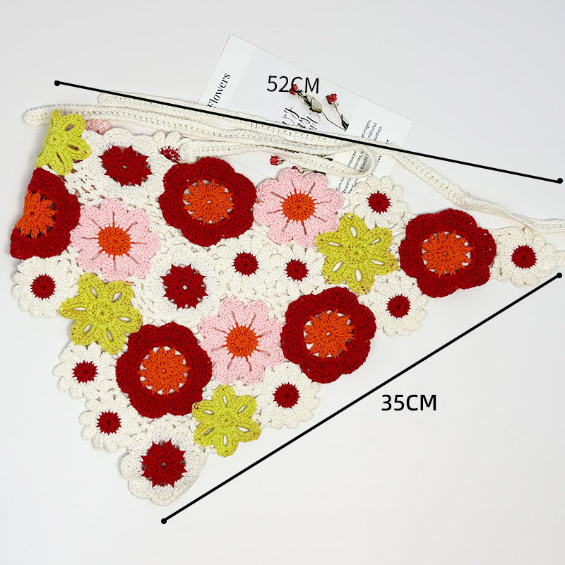 All-matching Triangular Binder Knitted Hair Band