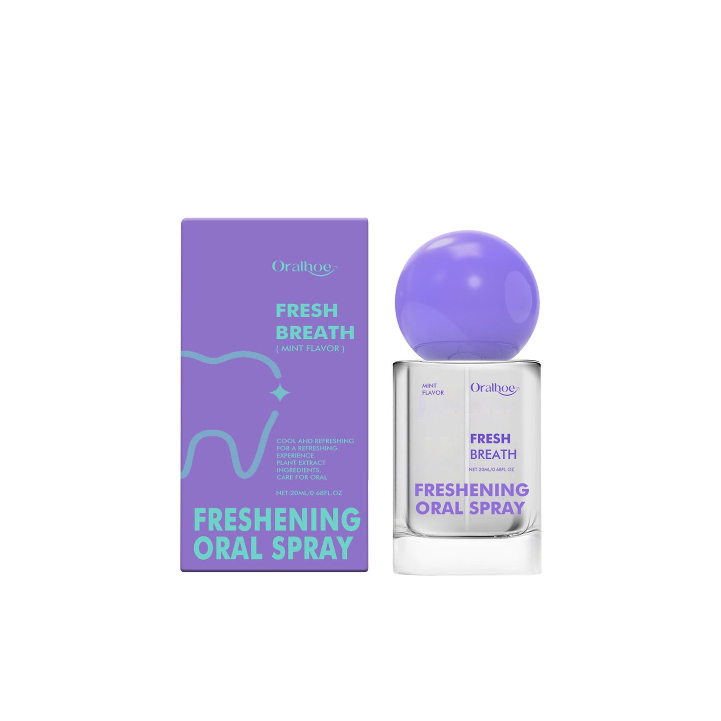 Oral Spray  Refreshing Long-lasting Portable
