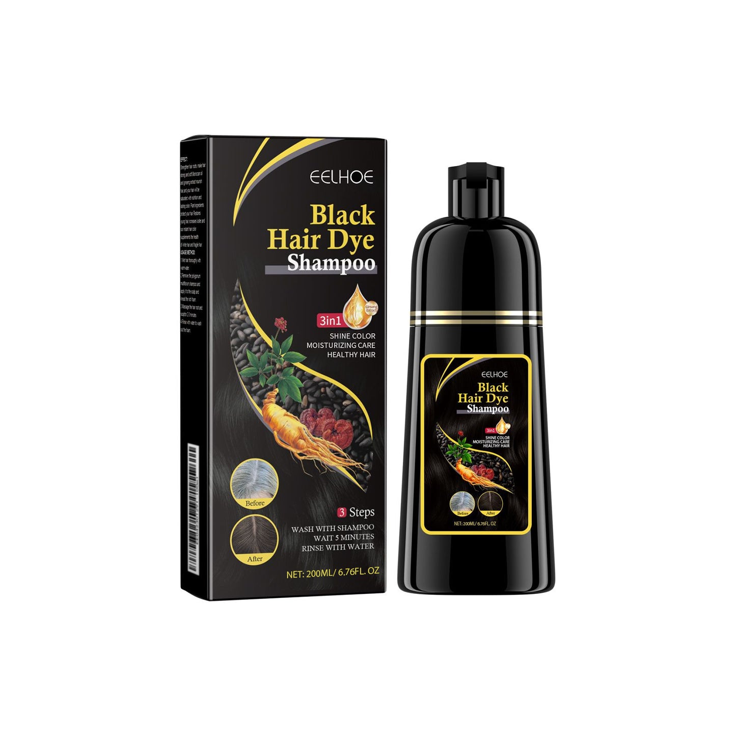Polygonum Multiflorum Black Repair Soft Shampoo