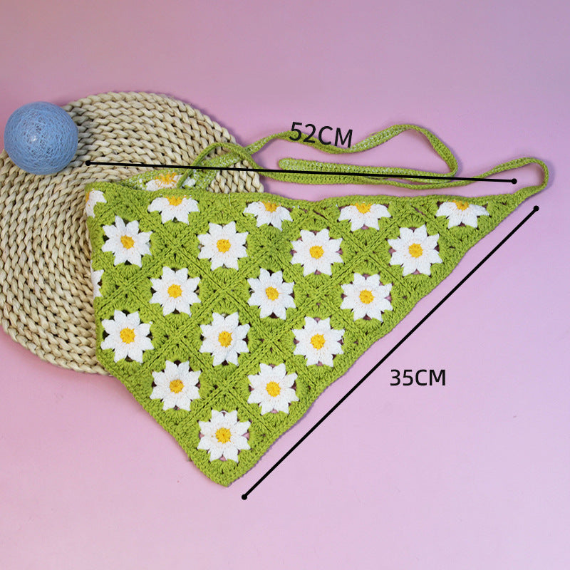 All-matching Triangular Binder Knitted Hair Band