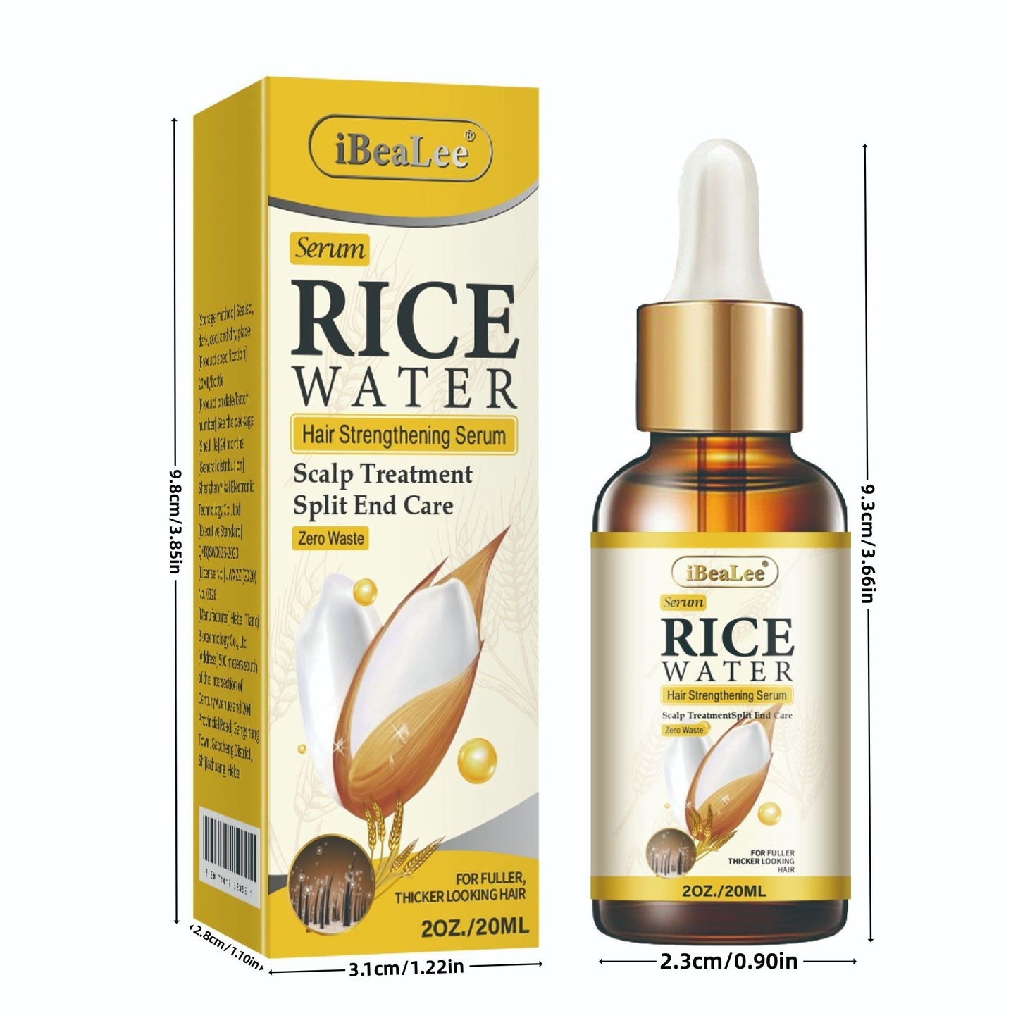 Rice Water Sheng Jiang Wang Hair Nutrient Solution Anti-shedding