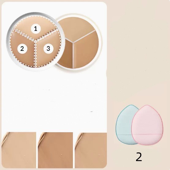 Do Not Pick Up Skin Dark Circles Acne Mark Spot Tattoo Three-color Concealer