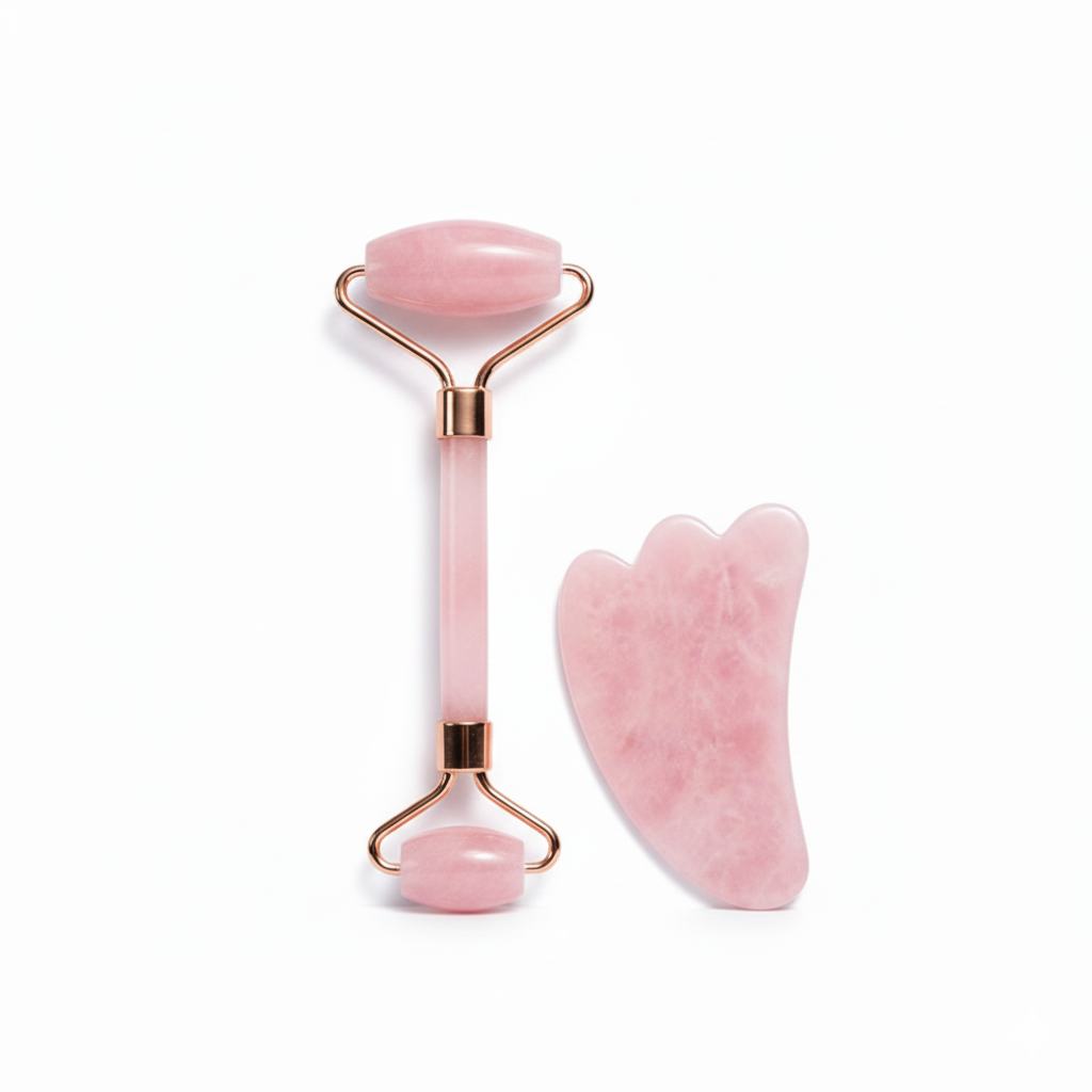 Roller Scraping Crystal Plate Massager