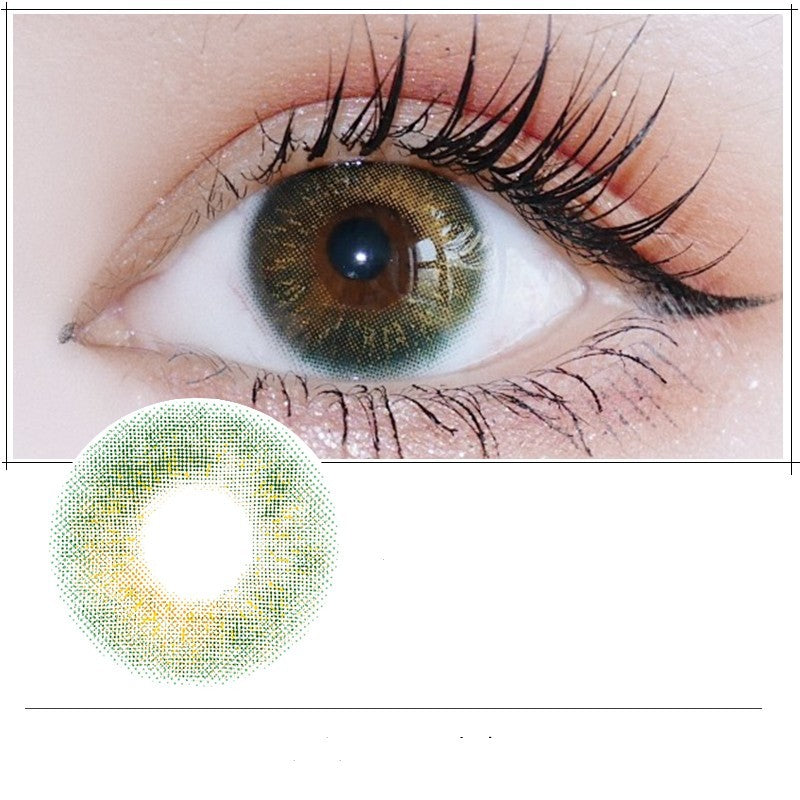 Beauty Pupil Male Students Natural Blue Male Gray Myopia Brown