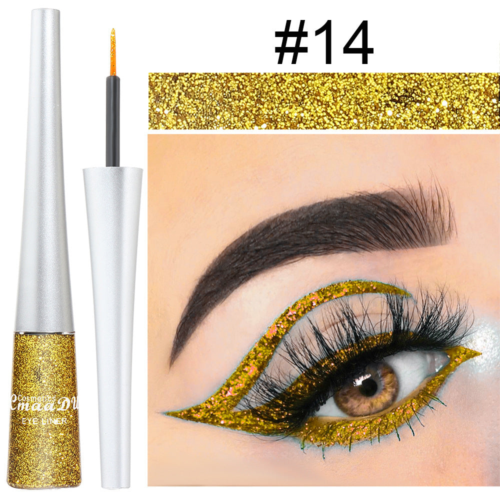 Creative Multicolor Glitter Powder Liquid Eyeliner