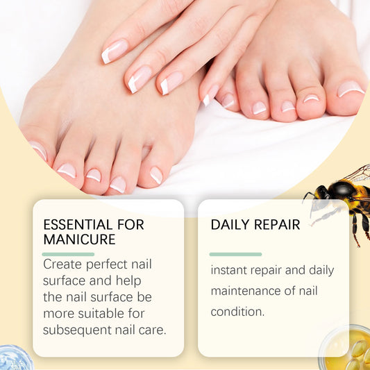 Bee Nail Repair Solution Brightening Nails