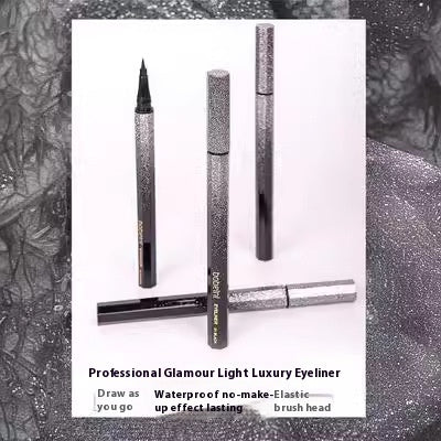Starry Sky Eyeliner Waterproof Sweat-proof Long Lasting Non Smudge Hard Head