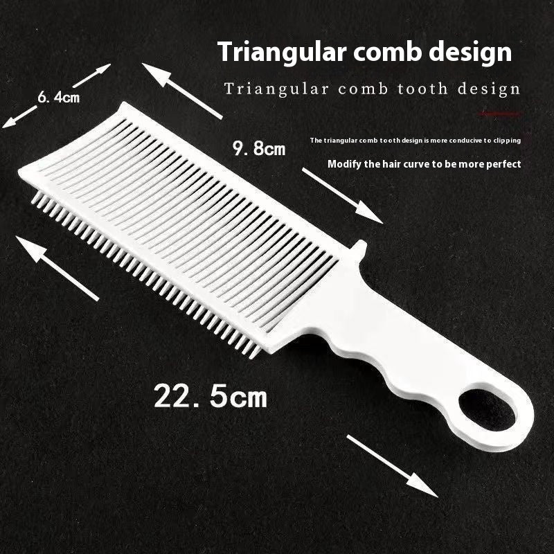 Men's Trim Hair Salon Long Handle Hairdressing Household Caliper Comb
