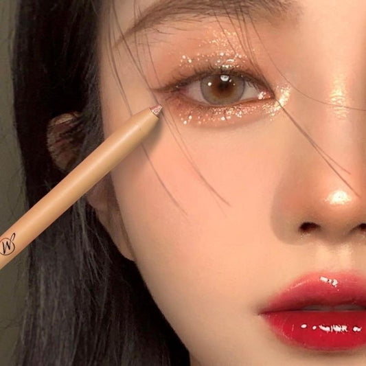 Eye Shadow Stick Pearlescent Brighten Skin Tone Anti-sweat Not Smudge Student Girl