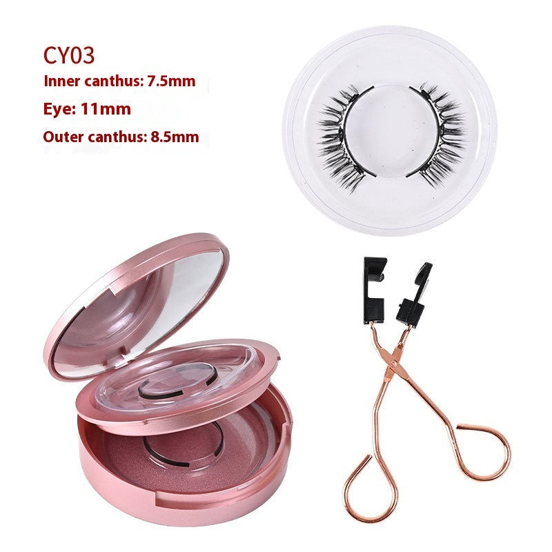 Magnetic Glue-free Three False Eyelashes Suit Collection Use Natural Simulation Long-lasting