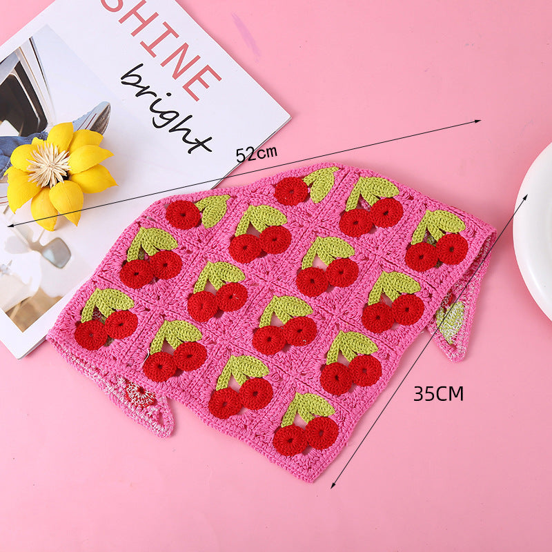 All-matching Triangular Binder Knitted Hair Band