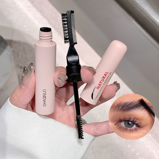 Natural Three-dimensional Plastic Double-headed Brow Cream