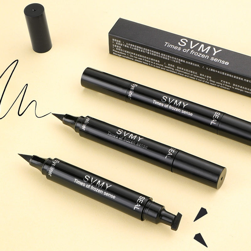 SVMY Double-headed Seal Eyeliner Waterproof Sweat-proof Long-lasting Quick-drying