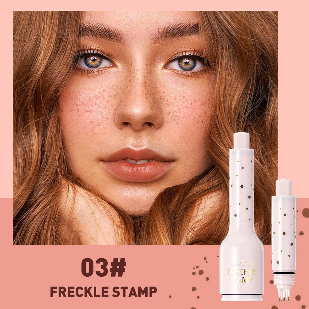 Brown Facial Pseudo Freckle Makeup Natural Color Holding Makeup Portable Cosmetic Brush