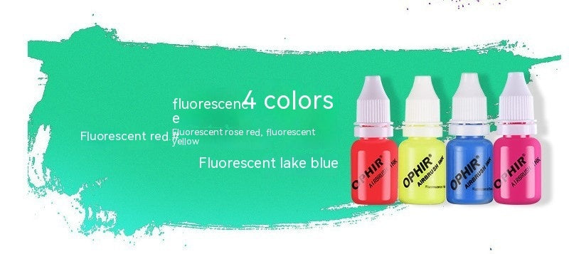 Spray Gun Nail Painting Model Coloring Acrylic Paint Spray Pen Water-based Paint Paint Accessories