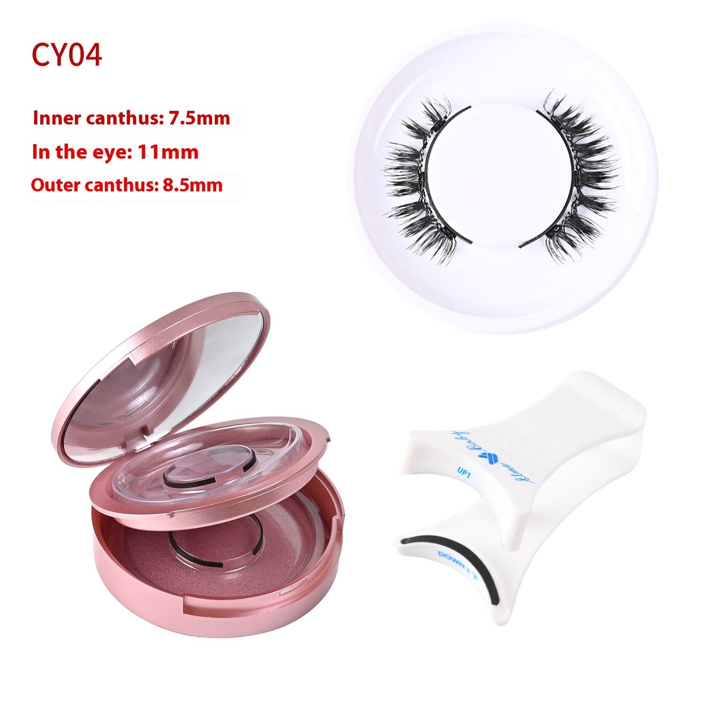 Magnetic Glue-free Three False Eyelashes Suit Collection Use Natural Simulation Long-lasting