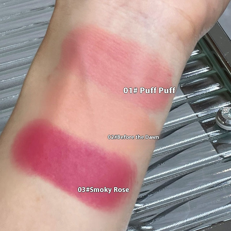 Repair Red Rouge Double-headed Sponge Monochrome Blusher