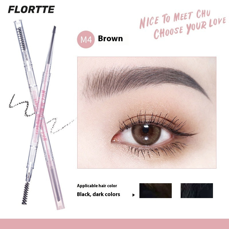 Double Head Extremely Thin Eyebrow Pencil