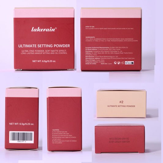Oil Control Matte Fuzzy Flawless Finishing Powder