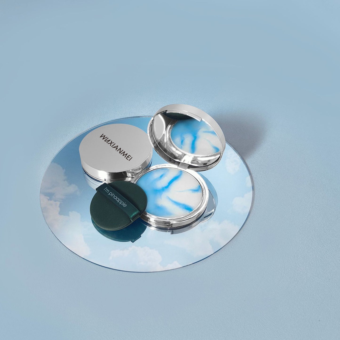Cool Wind And Cloud Sweat-proof Oil Control Long-lasting Finishing Powder