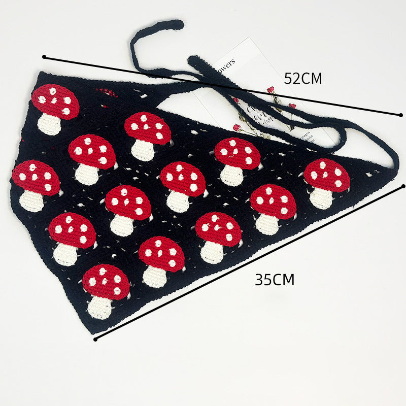 All-matching Triangular Binder Knitted Hair Band