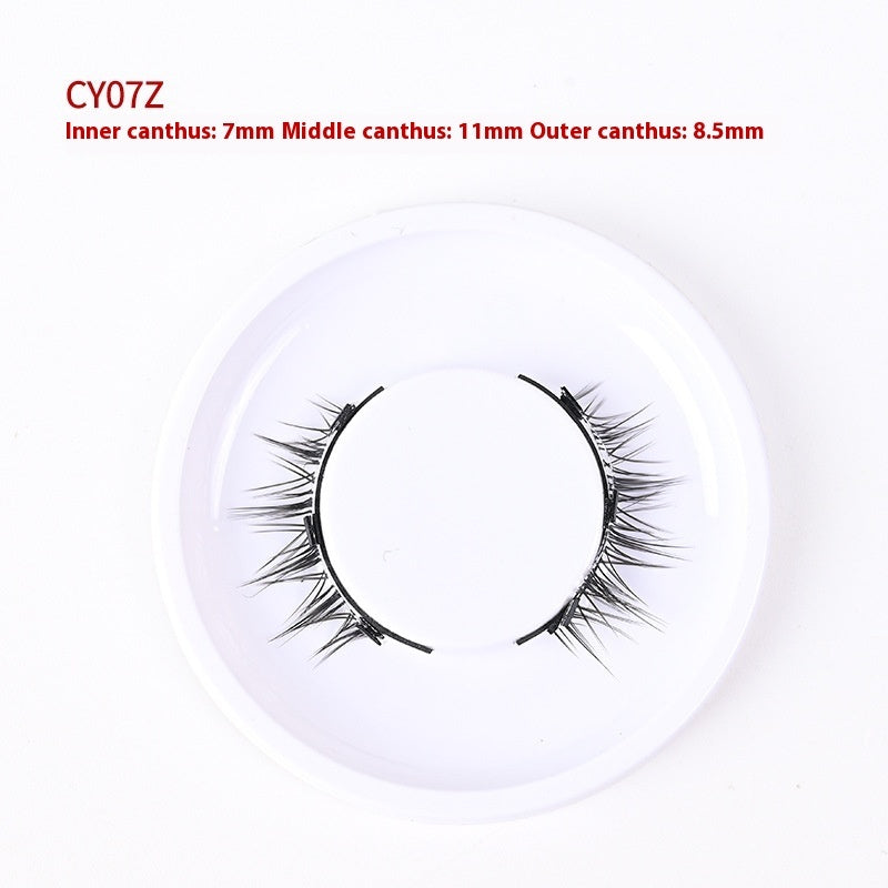 Magnetic Glue-free Three False Eyelashes Suit Collection Use Natural Simulation Long-lasting