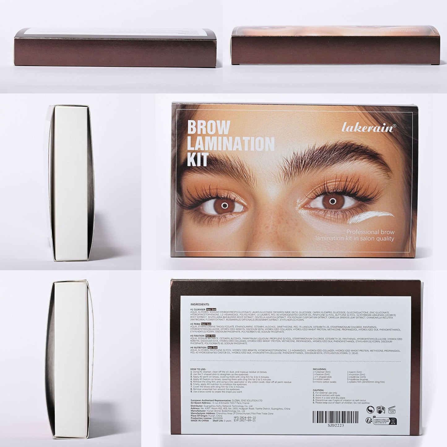 Brown Ironing Eyebrow Suit Natural Shaping