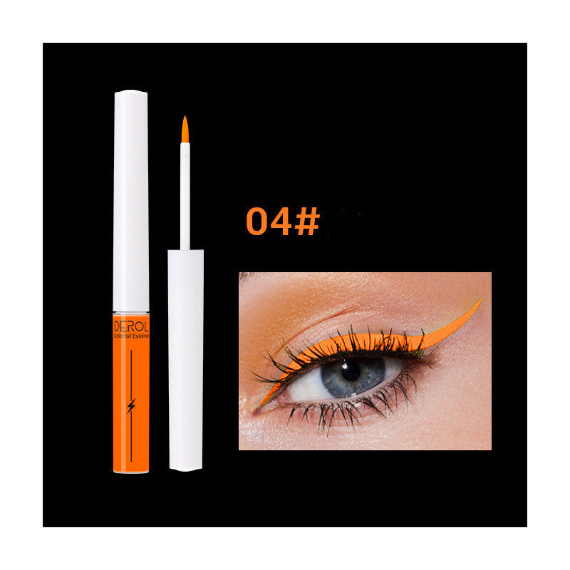 Quick Drying Water-soluble Color Luminous UV Eyeliner Liquid Pen