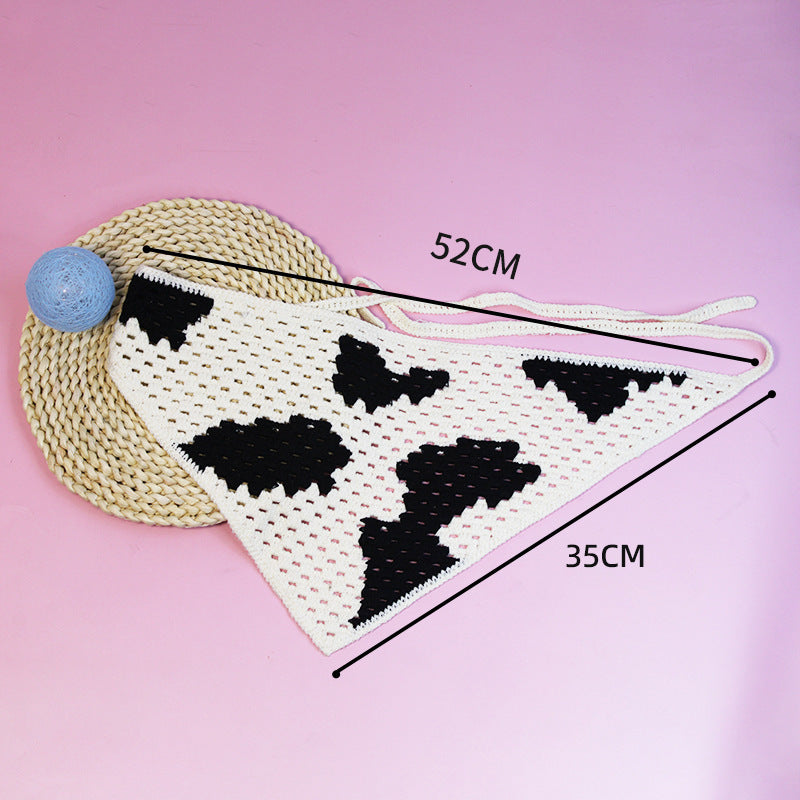 All-matching Triangular Binder Knitted Hair Band