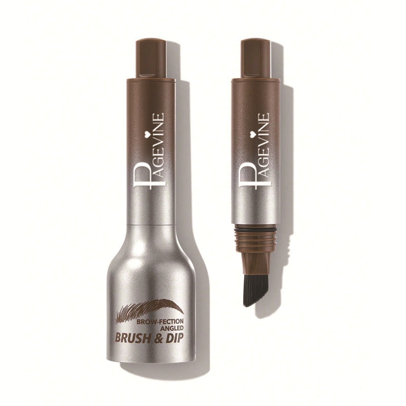 Brow Cream Big Brush Eyebrow Hairline Multi-purpose Not Smudge Press Wild Eyebrow Pencil