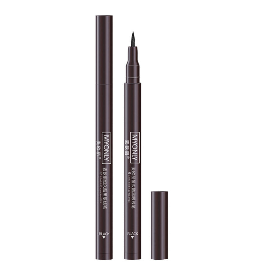 Quick-drying Black Eyeliner Waterproof Long-lasting Non-smudge Makeup Tool