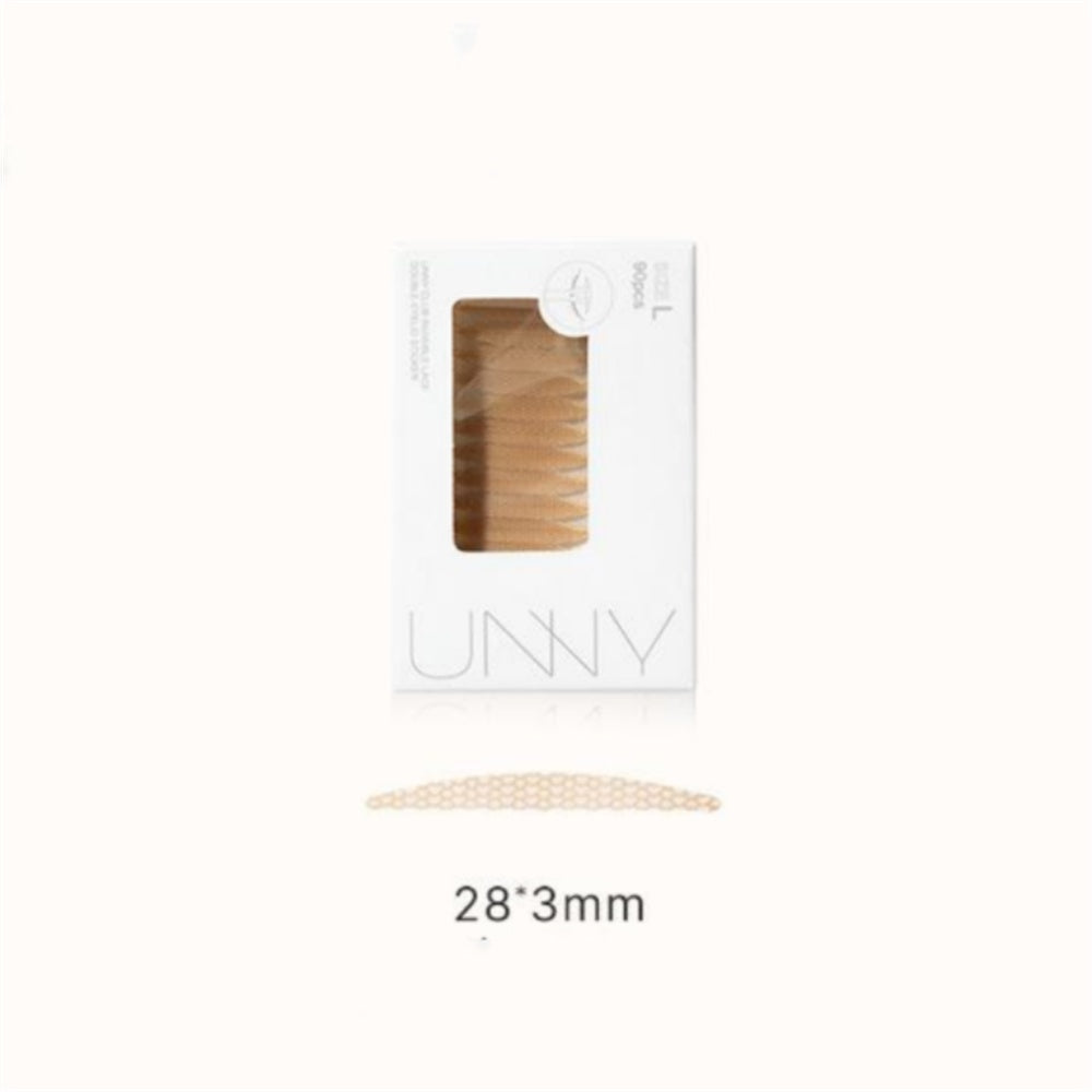 Female Seamless Natural Swollen Eye Bubble Fiber Mesh Single And Double Sides Flesh Color College Lace Invisible Double Eyelid Patch