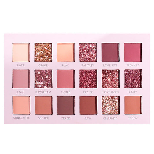 Glitter Pearly Matte Large Sequins Eighteen Color Eyeshadow
